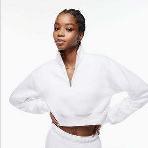 TNA Cozy Fleece Perfect 1/4 Zip sweatshirt